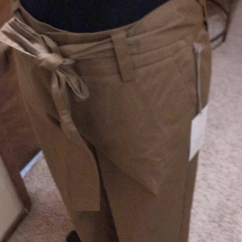 A New Day Khaki Wide Leg Pants - Picture 4 of 6